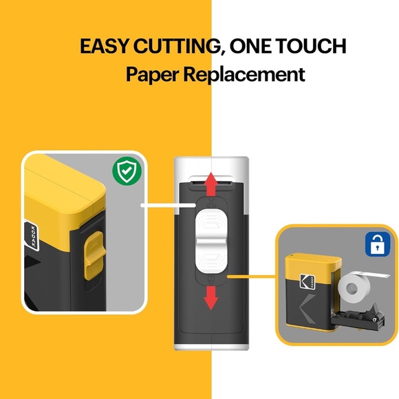 KODAK Label ERA M50 Bundle (13 roll pack, White & Color) Thermal, Inkless / NIB - Picture 2 of 8